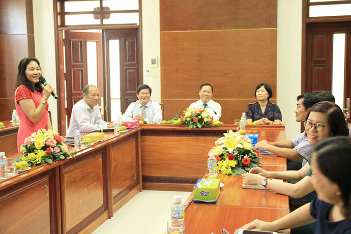 Phó Chủ Tịch UBND tỉnh Bình Định Nguyễn Phi Long đến thăm và làm việc tại Bidiphar