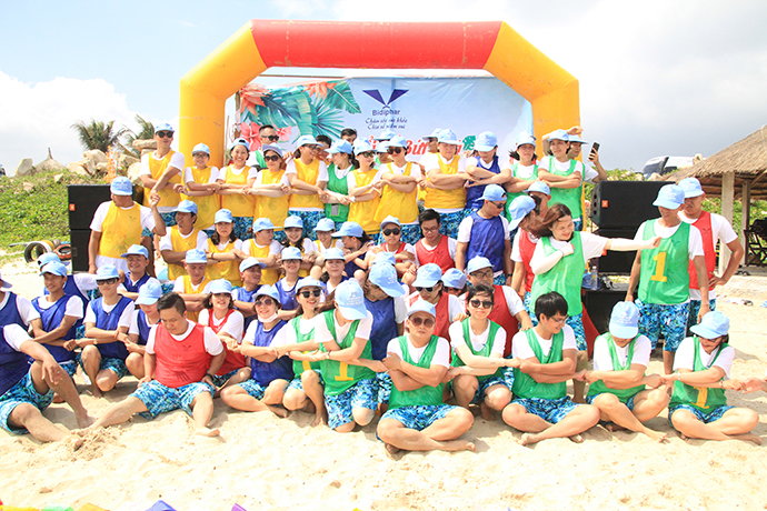 Team Building Bidiphar: “THAY ĐỔI ĐỂ BỨT PHÁ”