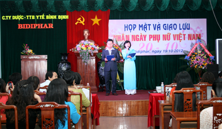 Tổ chức Kỷ niệm ngày Phụ nữ Việt Nam 20/10