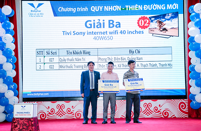 Tri ân khách hàng OTC khu vực Bắc Miền Trung tại Quy Nhơn