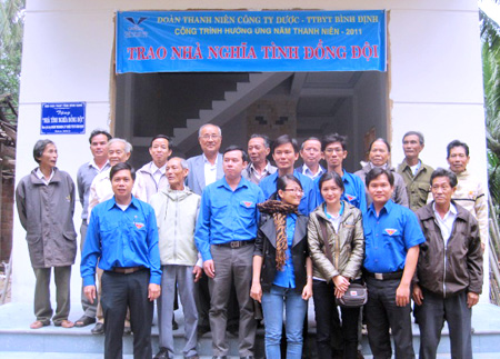Tuổi trẻ Bidiphar với công tác đền ơn đáp nghĩa