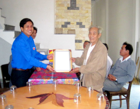 Tuổi trẻ Bidiphar với công tác đền ơn đáp nghĩa