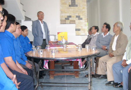 Tuổi trẻ Bidiphar với công tác đền ơn đáp nghĩa