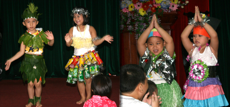 Vui tết trung thu cùng các cháu thiếu nhi là con Cán bộ công nhân viên công ty Bidiphar.