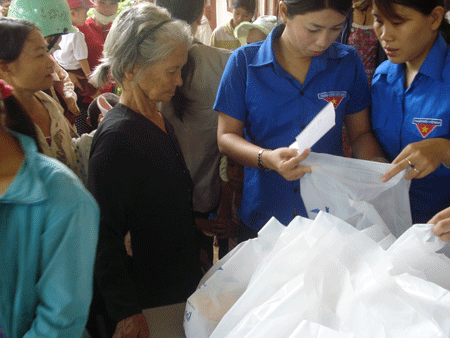 Bidiphar hoạt động từ thiện tại tỉnh Quảng Ngãi, Bình định