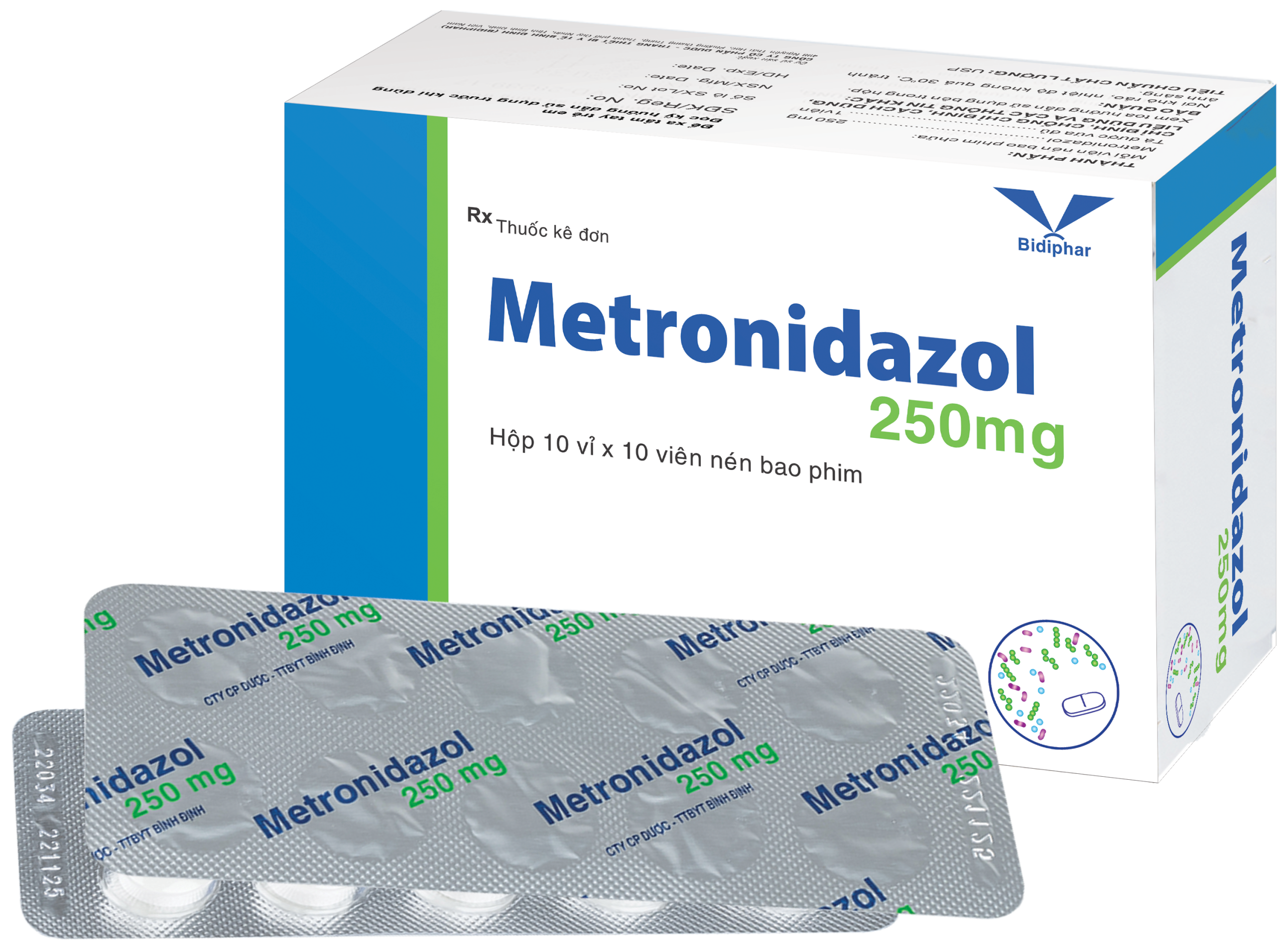 Metronidazol 250mg