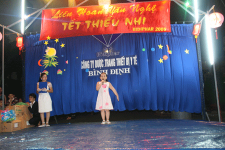 Tổ chức đón tết thiếu nhi ngày 1/6 cho con cán bộ nhân viên Bidiphar