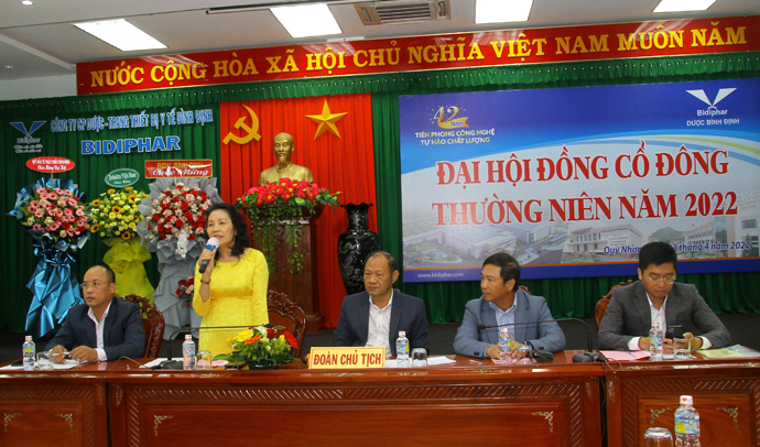 Bidiphar chốt trả cổ tức 2021 tỷ lệ 30%