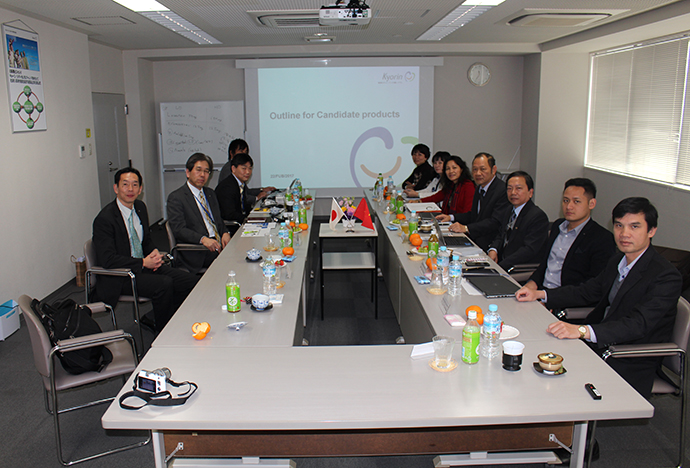 Bidiphar received the transfer of pharmaceutical manufacturing technology from Kyorin - Japan