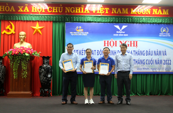 DƯỢC BÌNH ĐỊNH: LỢI NHUẬN 6 THÁNG ĐẦU NĂM TĂNG 17%