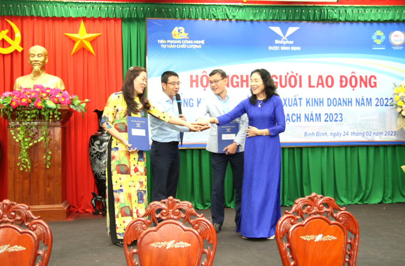 BIDIPHAR ĐẶT MỤC TIÊU DOANH THU 1.800 TỶ TRONG NĂM 2023