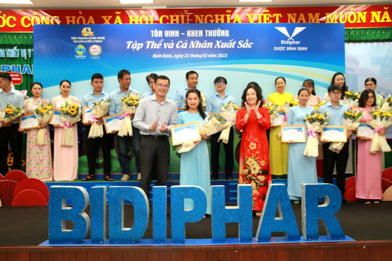 BIDIPHAR ĐẶT MỤC TIÊU DOANH THU 1.800 TỶ TRONG NĂM 2023