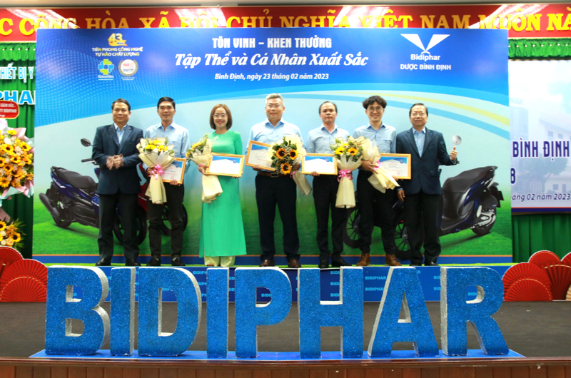 BIDIPHAR ĐẶT MỤC TIÊU DOANH THU 1.800 TỶ TRONG NĂM 2023