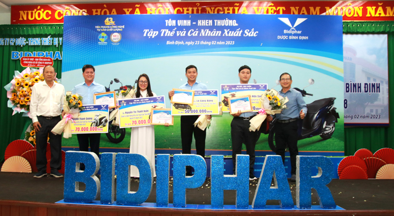 BIDIPHAR ĐẶT MỤC TIÊU DOANH THU 1.800 TỶ TRONG NĂM 2023