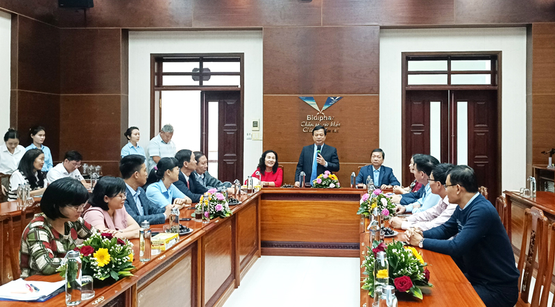 LÃNH ĐẠO TỈNH BÌNH ĐỊNH TỚI THĂM VÀ CHÚC MỪNG NGÀY THẦY THUỐC VIỆT NAM