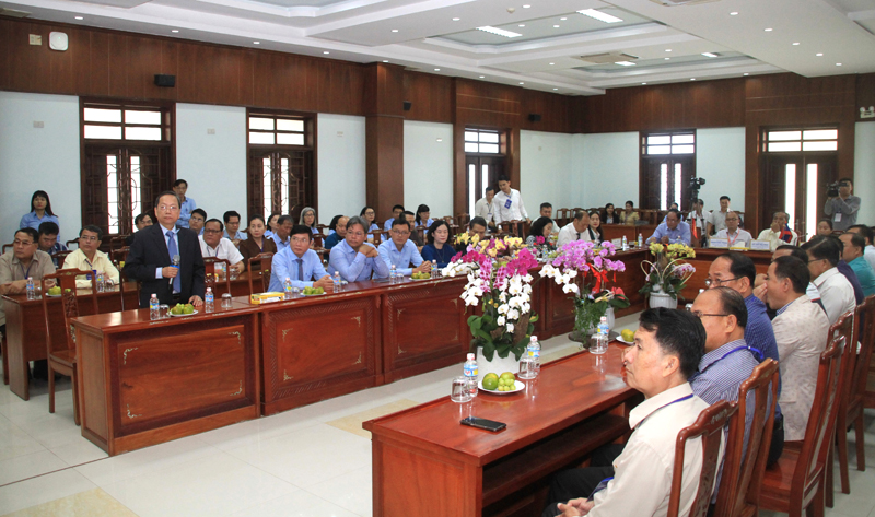 BIDIPHAR – DƯỢC BÌNH ĐỊNH VINH DỰ ĐÓN TIẾP VÀ LÀM VIỆC VỚI ĐOÀN CÔNG TÁC CẤP CAO 4 TỈNH NAM LÀO