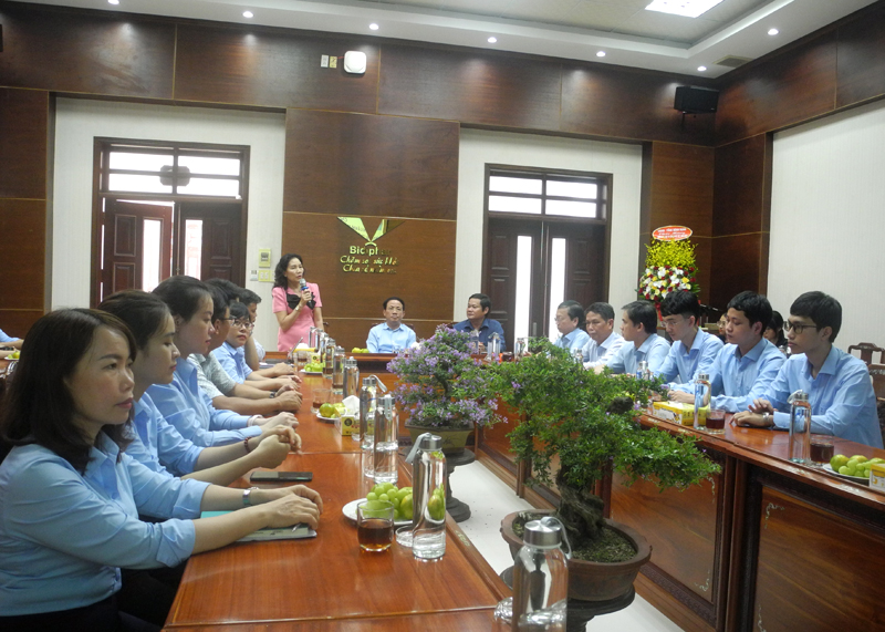 CHỦ TỊCH UBND TỈNH BÌNH ĐỊNH ĐẾN THĂM VÀ CHÚC MỪNG BIDIPHAR NHÂN NGÀY KHOA HỌC VÀ CÔNG NGHỆ VIỆT NAM