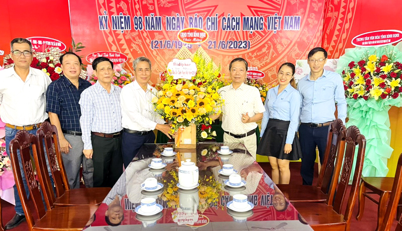 BIDIPHAR – DƯỢC BÌNH ĐỊNH CHÚC MỪNG NGÀY BÁO CHÍ CÁCH MẠNG VIỆT NAM