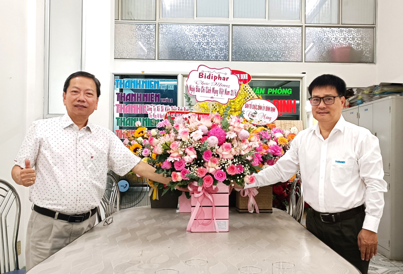 BIDIPHAR – DƯỢC BÌNH ĐỊNH CHÚC MỪNG NGÀY BÁO CHÍ CÁCH MẠNG VIỆT NAM