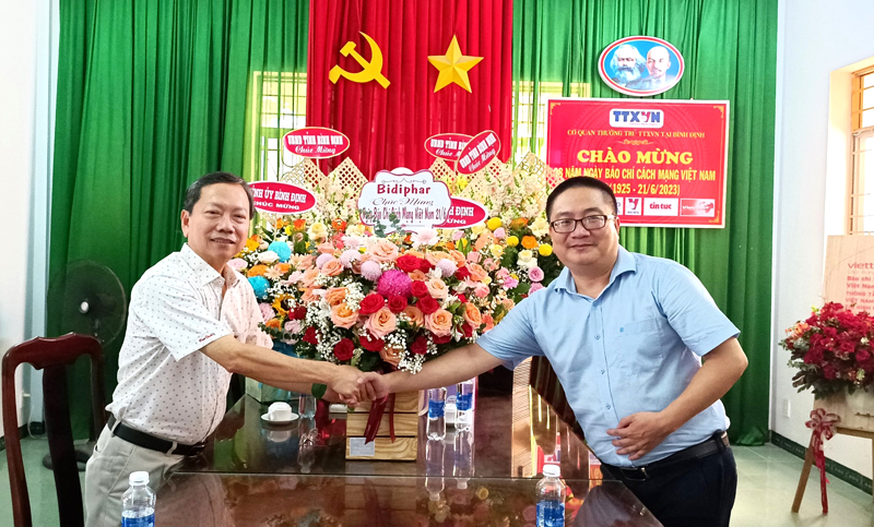 BIDIPHAR – DƯỢC BÌNH ĐỊNH CHÚC MỪNG NGÀY BÁO CHÍ CÁCH MẠNG VIỆT NAM