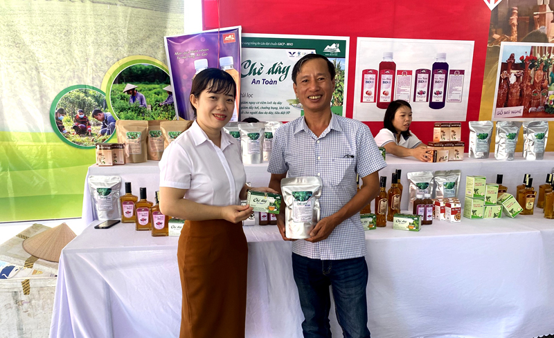 “ĐẶC SẢN DƯỢC LIỆU HỮU CƠ” HÚT KHÁCH TẠI LỄ HỘI DU LỊCH HÈ HUYỆN AN LÃO NĂM 2023