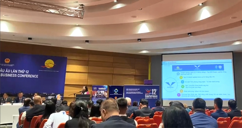 BIDIPHAR THAM GIA DIỄN ĐÀN DOANH NGHIỆP VIỆT KIỀU CHÂU ÂU