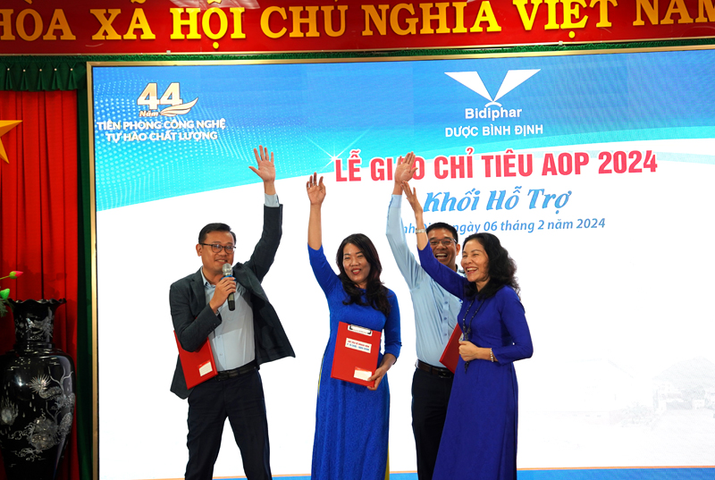 BIDIPHAR ĐẶT MỤC TIÊU DOANH THU 2.000 TỶ TRONG NĂM 2024