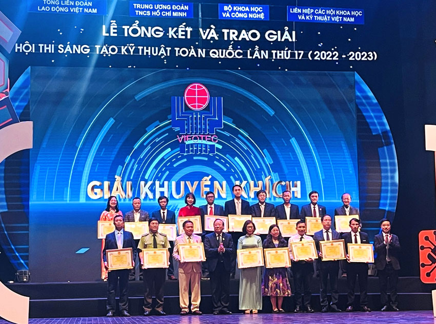 BIDIPHAR – ĐƠN VỊ DUY NHẤT TẠI BÌNH ĐỊNH ĐẠT GIẢI HỘI THI SÁNG TẠO KỸ THUẬT TOÀN QUỐC