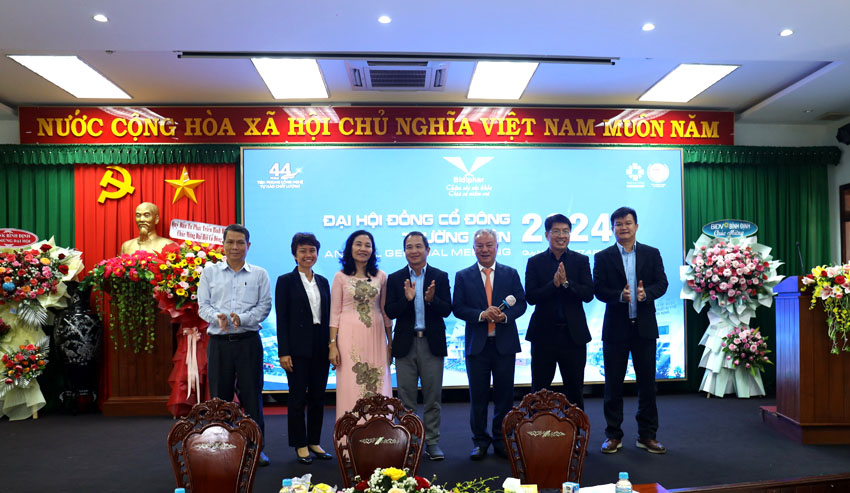 ĐẠI HỘI CỔ ĐÔNG 2024 CỦA BIDIPHAR THÔNG QUA NHIỀU NỘI DUNG QUAN TRỌNG