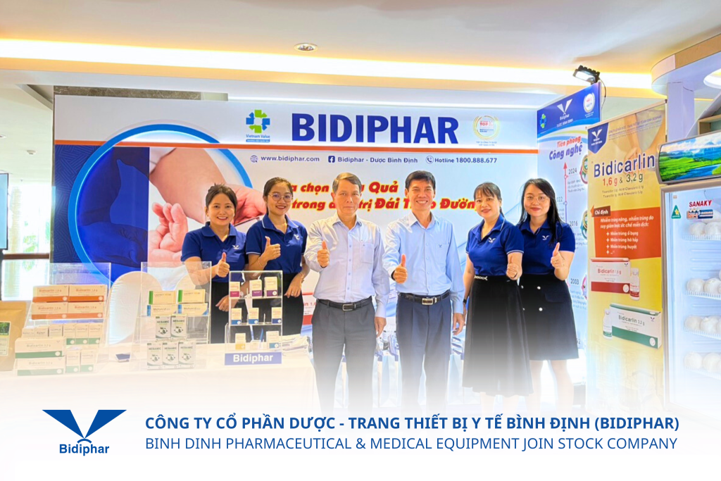 BIDIPHAR ĐỒNG HÀNH CÙNG HỘI NGHỊ NỘI TIẾT - ĐÁI THÁO ĐƯỜNG - RỐI LOẠN CHUYỂN HÓA MIỀN TRUNG VÀ TÂY NGUYÊN LẦN THỨ XV