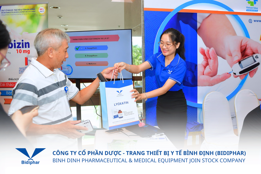 BIDIPHAR ĐỒNG HÀNH CÙNG HỘI NGHỊ NỘI TIẾT - ĐÁI THÁO ĐƯỜNG - RỐI LOẠN CHUYỂN HÓA MIỀN TRUNG VÀ TÂY NGUYÊN LẦN THỨ XV