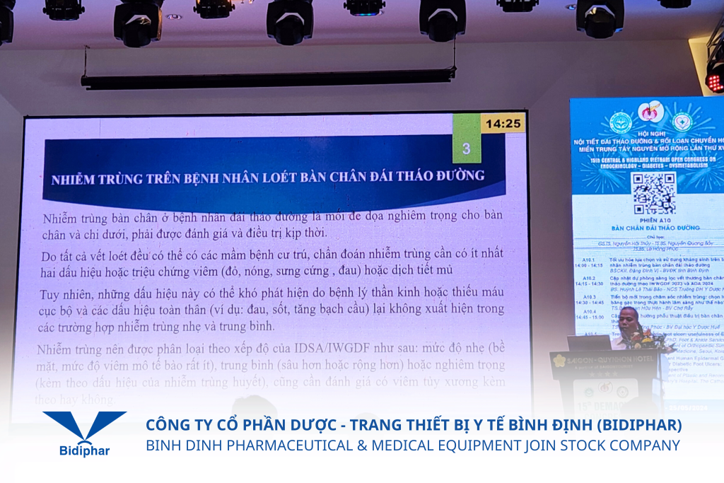 BIDIPHAR ĐỒNG HÀNH CÙNG HỘI NGHỊ NỘI TIẾT - ĐÁI THÁO ĐƯỜNG - RỐI LOẠN CHUYỂN HÓA MIỀN TRUNG VÀ TÂY NGUYÊN LẦN THỨ XV