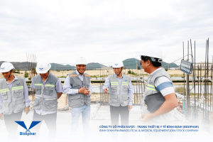 BIDIPHAR KHỞI CÔNG XÂY DỰNG TRUNG TÂM QC-QA-R&D VÀ KHU NHÀ KỸ THUẬT