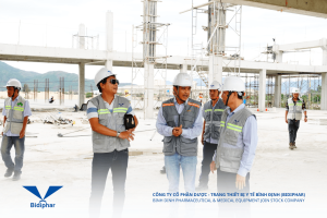 BIDIPHAR KHỞI CÔNG XÂY DỰNG TRUNG TÂM QC-QA-R&D VÀ KHU NHÀ KỸ THUẬT