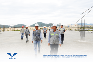 BIDIPHAR KHỞI CÔNG XÂY DỰNG TRUNG TÂM QC-QA-R&D VÀ KHU NHÀ KỸ THUẬT