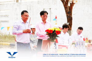BIDIPHAR KHỞI CÔNG XÂY DỰNG TRUNG TÂM QC-QA-R&D VÀ KHU NHÀ KỸ THUẬT