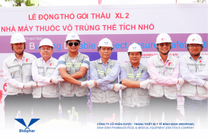 BIDIPHAR KHỞI CÔNG XÂY DỰNG TRUNG TÂM QC-QA-R&D VÀ KHU NHÀ KỸ THUẬT