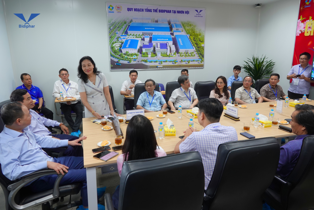 BIDIPHAR ĐÓN ĐOÀN LÀM VIỆC CỦA BỘ KHOA HỌC VÀ CÔNG NGHỆ