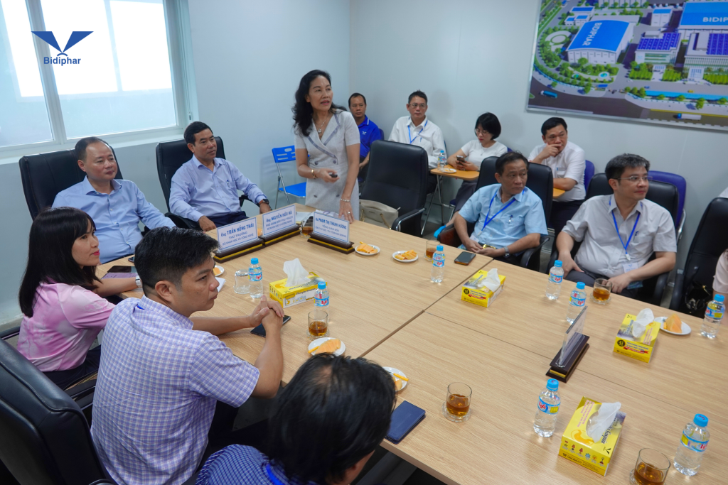 BIDIPHAR ĐÓN ĐOÀN LÀM VIỆC CỦA BỘ KHOA HỌC VÀ CÔNG NGHỆ