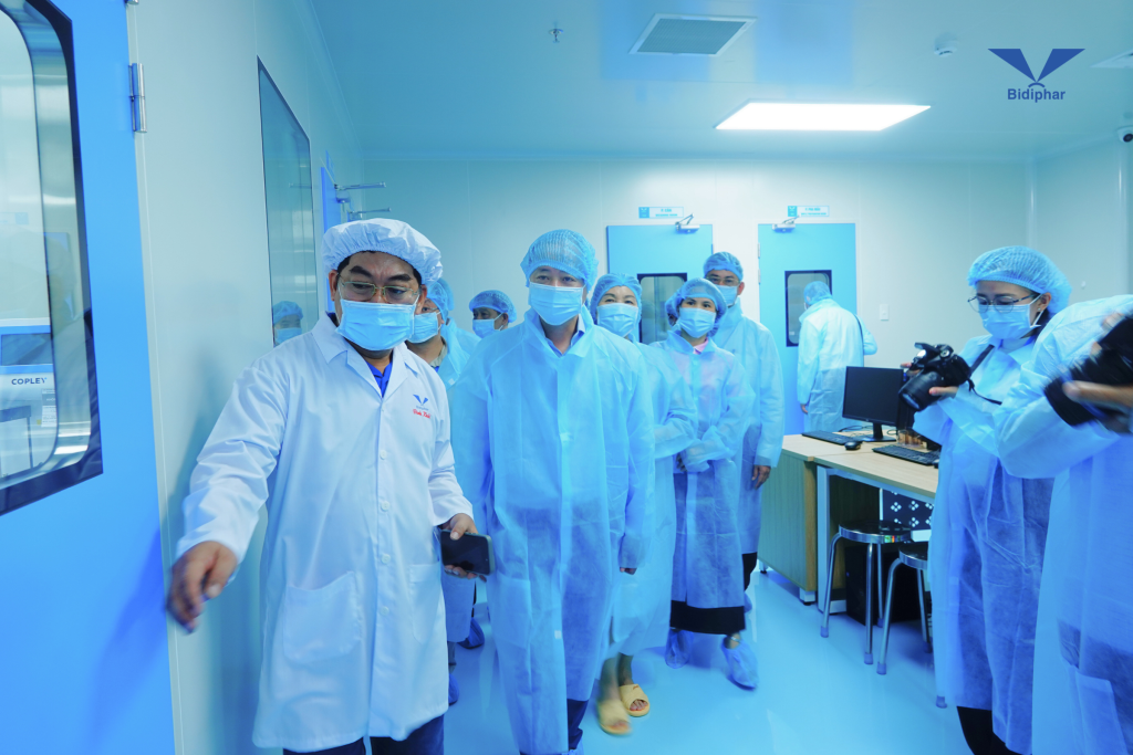 BIDIPHAR ĐÓN ĐOÀN LÀM VIỆC CỦA BỘ KHOA HỌC VÀ CÔNG NGHỆ