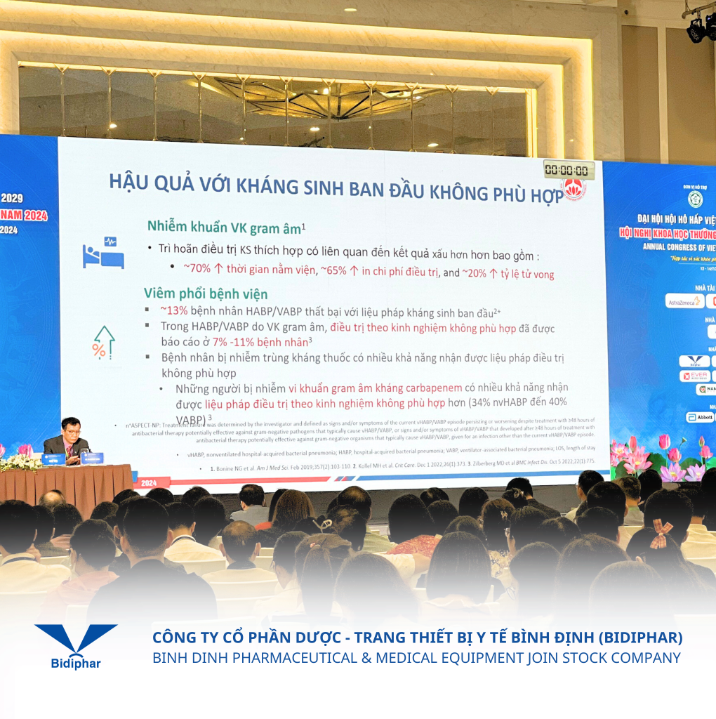 BIDIPHAR TỰ HÀO ĐỒNG HÀNH CÙNG HỘI HÔ HẤP VIỆT NAM