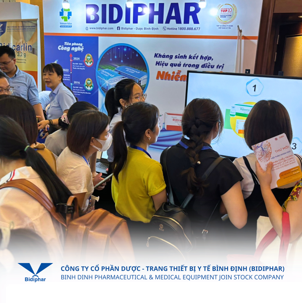 BIDIPHAR TỰ HÀO ĐỒNG HÀNH CÙNG HỘI HÔ HẤP VIỆT NAM