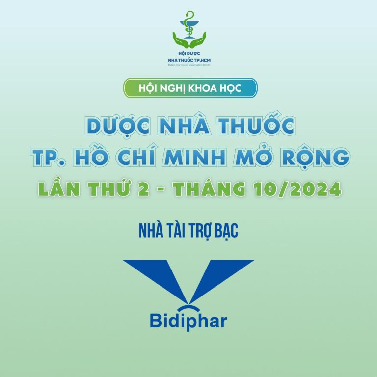 BIDIPHAR ĐỒNG HÀNH CÙNG HỘI NGHỊ KHOA HỌC DƯỢC NHÀ THUỐC TP. HỒ CHÍ MINH LẦN THỨ II