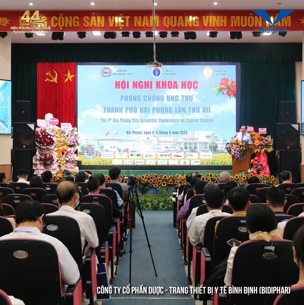 BIDIPHAR ĐỒNG HÀNH CÙNG HỘI NGHỊ KHOA HỌC PHÒNG CHỐNG UNG THƯ TP. HẢI PHÒNG LẦN THỨ 7