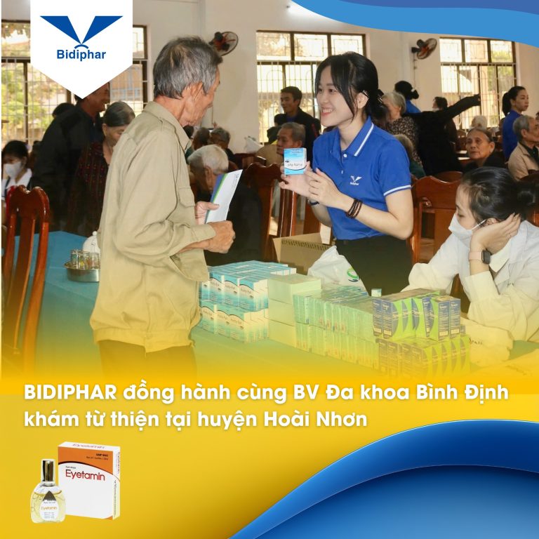BIDIPHAR - ĐỒNG HÀNH VÌ SỨC KHỎE CỘNG ĐỒNG, HƯỚNG TỚI PHÁT TRIỂN BỀN VỮNG