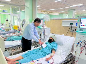 BIDIPHAR TIẾP SỨC CHO 1251 BỆNH NHÂN LỌC MÁU TRÊN TOÀN QUỐC